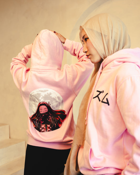 'HOPE' Pink Oversized Hoodie
